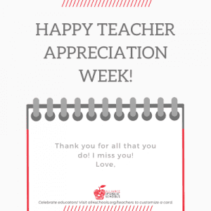 FREE Teacher Appreciation cards, gifts, signs - Alliance for Public Schools