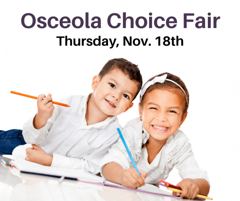 Join Us! Osceola Choice Fair Nov. 18th