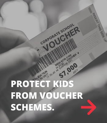protect kids from voucher schemes