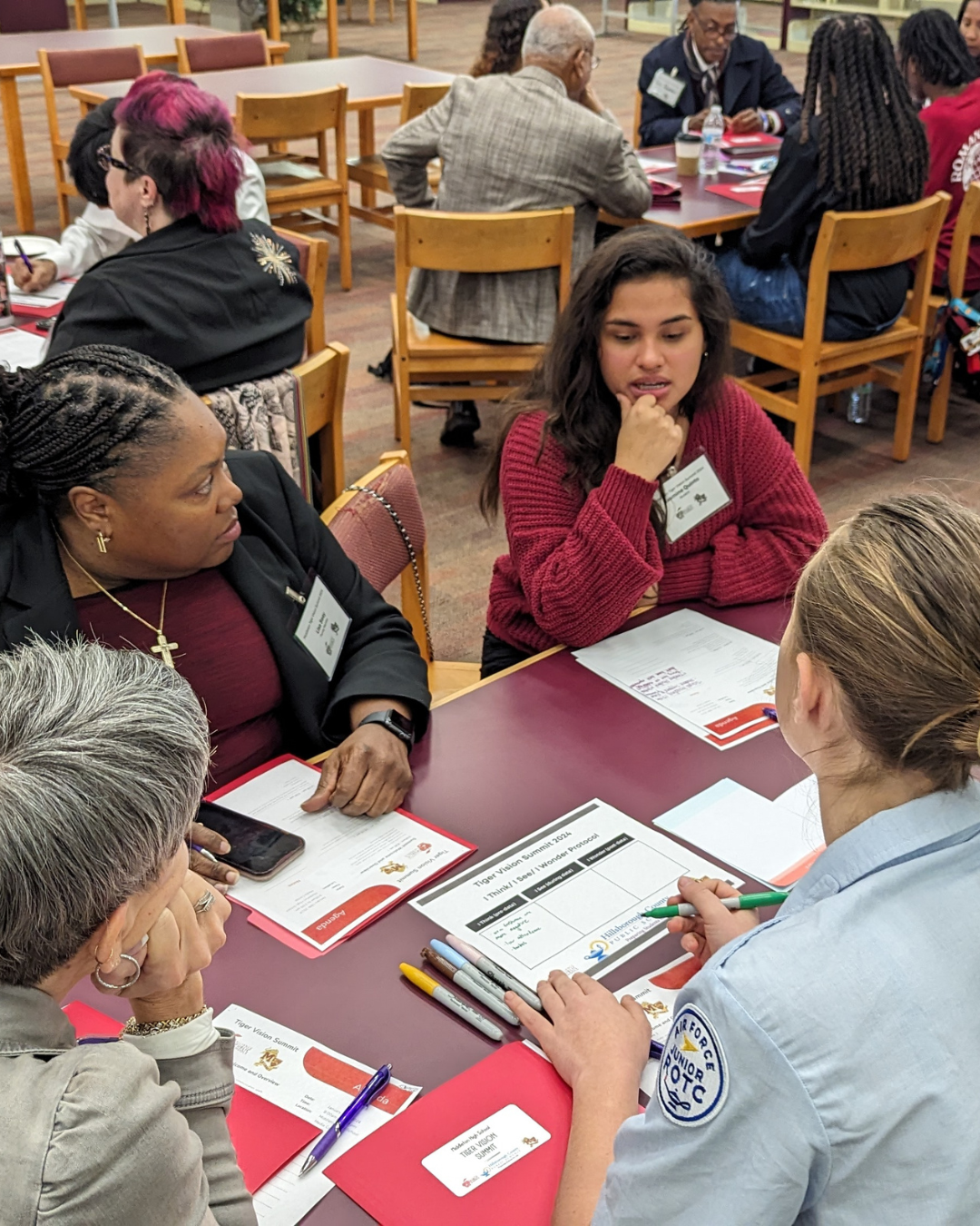 photo of stakeholders at a community engagement event